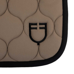 Tappeto da salto in tessuto tecnico trapuntato Equestro Noce Marrone