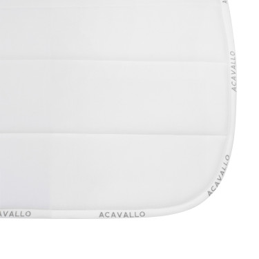 Tappetino da salto Acavallo a quadri e in louvre Bianco