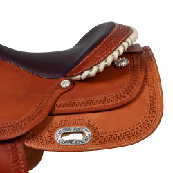 Sella Pool’s Reiner in rawhide 2020 Cognac Marrone