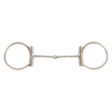 Morso in acciaio inox con imboccatura ritorta in filo di acciaio inox sottile Pool's