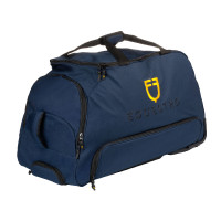 Sacca trolley con logo ricamato Equestro Nero