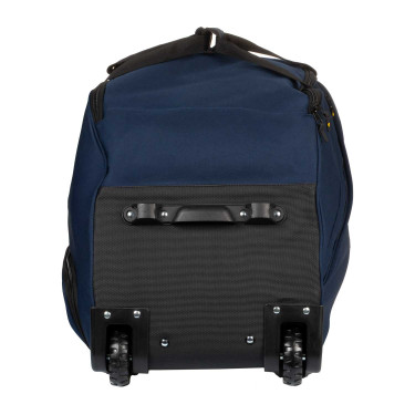Sacca trolley con logo ricamato Equestro Blazer marine Blu marino Sacca trolley con logo ricamato Equestro Blazer marine Blu marino