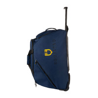 Sacca trolley con logo ricamato Equestro Nero