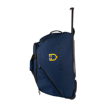 Sacca trolley con logo ricamato Equestro Blazer marine Blu marino Sacca trolley con logo ricamato Equestro Blazer marine Blu marino
