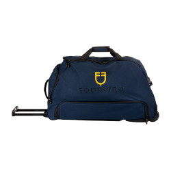 Sacca trolley con logo ricamato Equestro Blazer marine Blu marino Sacca trolley con logo ricamato Equestro Blazer marine Blu marino