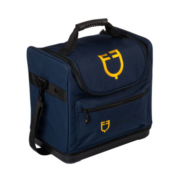 Borsa da grooming con tasca con zip Equestro Marina Blu marino