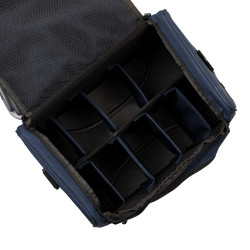 Borsa da grooming con tasca con zip Equestro Marina Blu marino