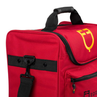 Borsa da grooming con tasca con zip Equestro Bordeaux