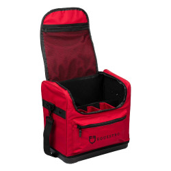 Borsa da grooming con tasca con zip Equestro Bordeaux