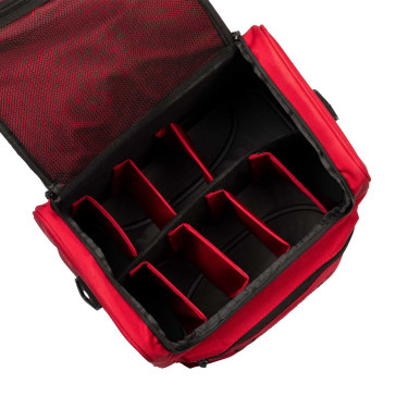 Borsa da grooming con tasca con zip Equestro Bordeaux