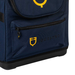 Borsa da grooming con tasca con zip Equestro Marina Blu marino