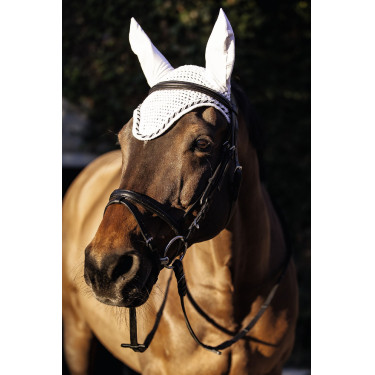 Cuffia anti-mosche Covalliero Bianco