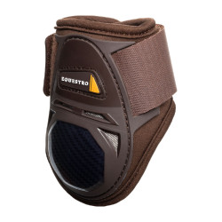Paraglomi in neoprene con chiusura in velcro Equestro Marrone