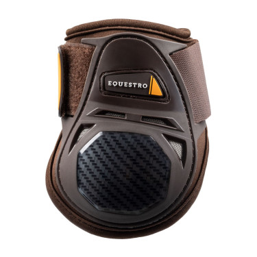 Paraglomi in neoprene con chiusura in velcro Equestro Marrone