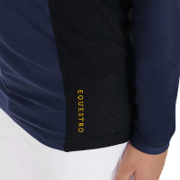 Biancheria intima base per ragazzi in tessuto tecnico Equestro Nero Biancheria intima base per ragazzi in tessuto tecnico Equestro Nero