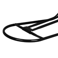 Portasella da parete pieghevole per sella inglese Umbria Equitazione Nero Portasella da parete pieghevole per sella inglese Umbria Equitazione Nero