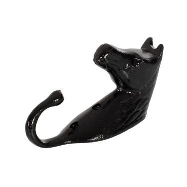 Gancio Portabriglia Testa di Cavallo in Alluminio Colorato Umbria Equitazione Nero Gancio Portabriglia Testa di Cavallo in Alluminio Colorato Umbria Equitazione Nero