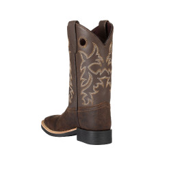 Stivali Western Bambino Modello Square Brown/Choco Pool's