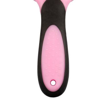 Pettine per Criniera e Coda con Manico Umbria Equitazione Rosa / nero