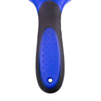 Pettine per Criniera e Coda con Manico Umbria Equitazione Reale / nero Blu