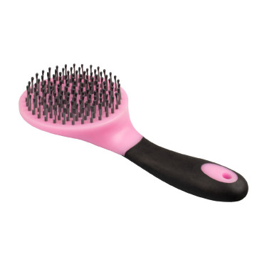 Pettine per Criniera e Coda con Manico Umbria Equitazione Rosa / nero
