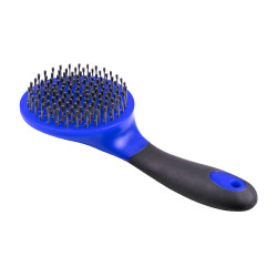 Pettine per Criniera e Coda con Manico Umbria Equitazione Reale / nero Blu