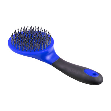 Pettine per Criniera e Coda con Manico Umbria Equitazione Reale / nero Blu