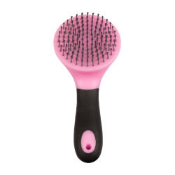 Pettine per Criniera e Coda con Manico Umbria Equitazione Rosa / nero