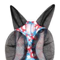 Maschera Antimosche in Lycra con Copri-Orecchie Pro-Tech Astratto Multicolore