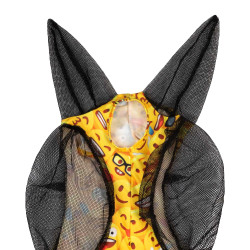 Maschera Antimosche in Lycra con Copri-Orecchie Pro-Tech Emoticon Motivi Maschera Antimosche in Lycra con Copri-Orecchie Pro-Tech Emoticon Motivi