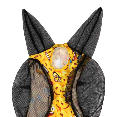 Maschera Antimosche in Lycra con Copri-Orecchie Pro-Tech Emoticon Motivi Maschera Antimosche in Lycra con Copri-Orecchie Pro-Tech Emoticon Motivi