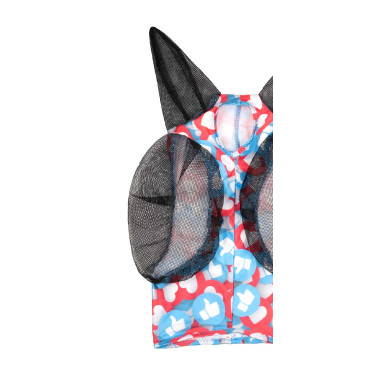 Maschera Antimosche in Lycra con Copri-Orecchie Pro-Tech Reazione Motivi Maschera Antimosche in Lycra con Copri-Orecchie Pro-Tech Reazione Motivi