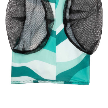 Maschera Antimosche in Lycra con Copri-Orecchie Pro-Tech Astratto Multicolore Maschera Antimosche in Lycra con Copri-Orecchie Pro-Tech Astratto Multicolore