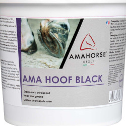 Grasso per zoccoli Ama Hoof 2500 ml Umbria Equitazione Nero
