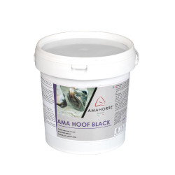 Grasso per zoccoli Ama Hoof 2500 ml Umbria Equitazione Nero