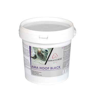 Grasso per zoccoli Ama Hoof 2500 ml Umbria Equitazione Nero