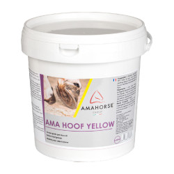 Grasso per zoccoli Ama Hoof 2500 ml Umbria Equitazione Giallo