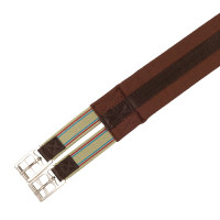 Cinghia in Tessuto con Elastici Umbria Equitazione Marrone