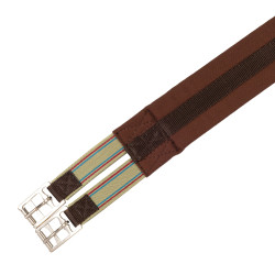 Cinghia in Tessuto con Elastici Umbria Equitazione Marrone