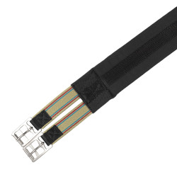 Cinghia in Tessuto con Elastici Umbria Equitazione Nero