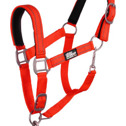 Capestro Sintetico con Longhina Riflettente Supreme Rosso