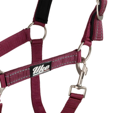 Capestro Sintetico con Longhina Riflettente Supreme Bordeaux Capestro Sintetico con Longhina Riflettente Supreme Bordeaux