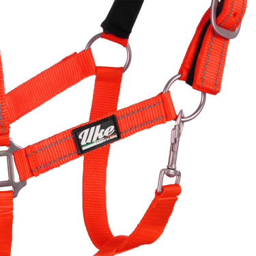 Capestro Sintetico con Longhina Riflettente Supreme Rosso