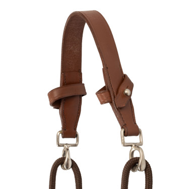 Gogue con Cinghie in Nylon Supreme Cognac Marrone