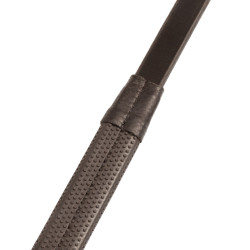 Briglia Supreme con Cuciture a Contrasto e Redini Supreme Marrone