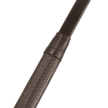 Briglia Supreme con Cuciture a Contrasto e Redini Supreme Marrone