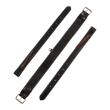 Cinghia Posteriore Western Liscia Lakota Nero