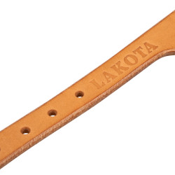 Chiusura staffili in cuoio Lakota Naturale Marrone