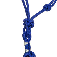 Capestro in Corda Annodata con Lunghina Pool's Blu reale Capestro in Corda Annodata con Lunghina Pool's Blu reale
