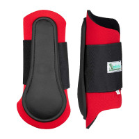Ghette in Neoprene con Guscio in Gomma Umbria Equitazione Rosso